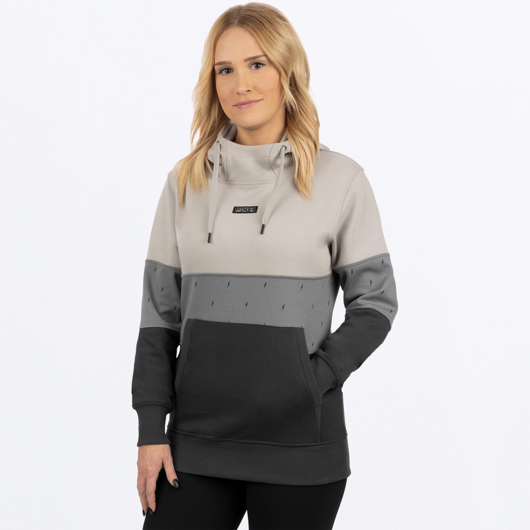 Women's Stripe Pullover Hoodie