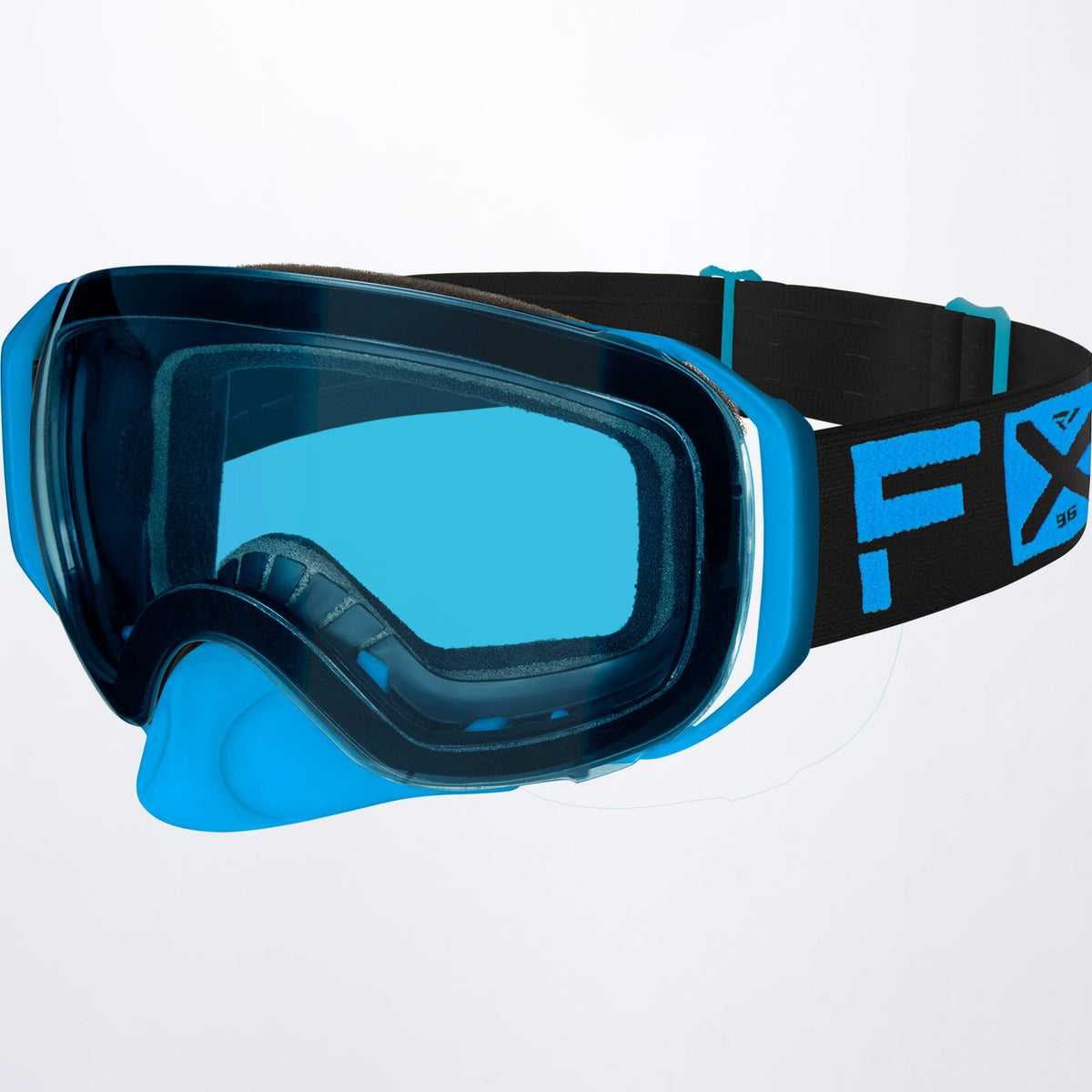 Late Ractangle Goggle Ride X Spherical Goggle – FXR Last Lap